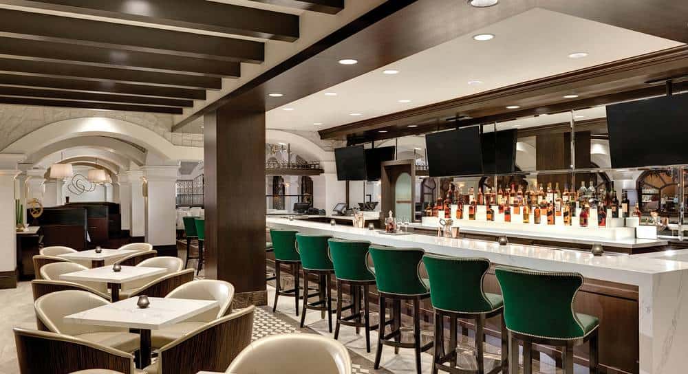 a photo of the bar area at sonoma cellar